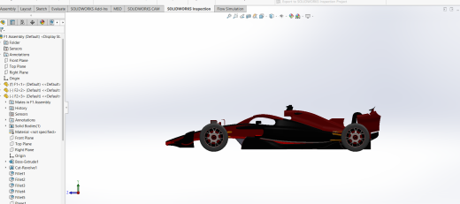F1 赛车-solidworks缩略图